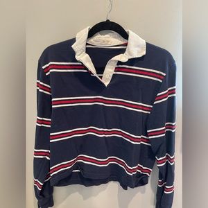 Brandy Melville/John Galt, striped collared long sleeve